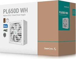 DeepCool PL650D Power Supply Unit 650W 20+4 pin ATX White