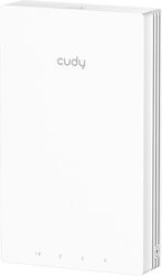 Cudy AX3000 Gigabit Wall-Plate Wi-Fi 6 Access Point 2976 Mbps White