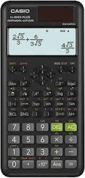 CASIO FX-85ESPLUS-2 B CALCULATOR SCIENTIFIC 252 FUNCTIONS 77X162MM, CARDBOARD BOX, BLACK