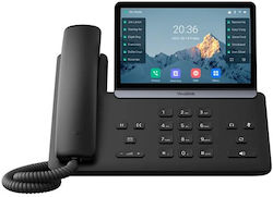 Yealink SIP-T87W: Έξυπνο τηλέφωνο VoIP με Οθόνη Τζαμιού