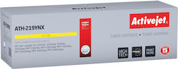 Activejet ATH-219YNX Toner for HP printer, replacement HP 219X W2192X; Supreme; 2500 pages; yellow, with chip