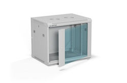 ALANTEC Racking cabinet 19" 9U 600x450, Grey FLAT PACK