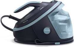 Philips 7000 Series PSG7200/20 Steam Ironing Station, 3120 W, 1.5 L SteamGlide Elite Soleplate, Blue