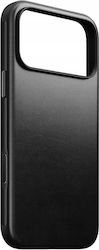 Nomad Modern Leather Case for iPhone 17 Pro Max in Black Horween Leather