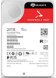 Seagate IronWolf Pro ST20000NT001 internal hard drive 20 TB 7200 RPM 256 MB 3.5"