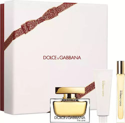Dolce & Gabbana The One Eau de Parfum 75 ml + Eau de Parfum Mini 10 ml + Body Lotion 50 ml for Women