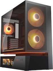 COUGAR Gehäuse Midi-Tower CFV235 Vision, ARGB, Mesh, Schwarz