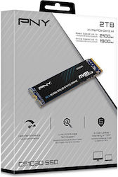 PNY CS1030 2TB M.2 2280 PCI-E x4 Gen3 NVMe SSD Drive