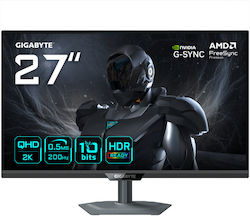 GIGABYTE G27Q20 27” QHD Gaming Monitor - 2560 x 1440, 200Hz, 0.5ms, 350 cd/m2, G-Sync Compatible, FreeSync Premium, HDR10, HDMI 2.0, Displayport 1.4