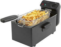 ProfiCook PC-FR 1325 Single 3 L Standalone 2000 W Deep Fryer Black