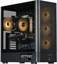 Actina 5901443441939 PC Intel Core Ultra 5 250K Plus 32 GB DDR5-SDRAM 1 TB SSD NVIDIA GeForce RTX 5070 Midi Tower Black