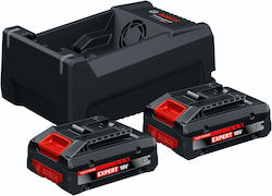Bosch Starter Set 2x EXBA18V-40 GAL 12V/18V-80