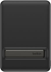 Belkin BoostCharge Slim Magnetic Power Bank 5000mAh Qi 2 Foldable Black BPD011hqBK