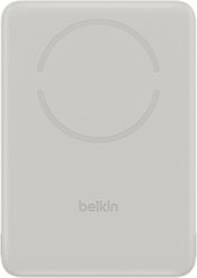 Belkin BoostCharge Slim 5000mAh Magnetic Power Bank / 15W / USB-C in Sand Color BPD021hqSA