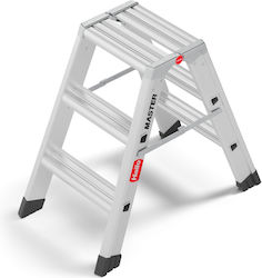 Hailo Master D80 2 x 3 Steps Double-Sided Folding