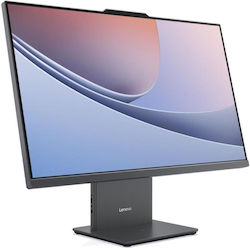 Lenovo IdeaCentre AIO 24ILL11 Ultra 7 256V 23.8"FHD IPS 250nits 100Hz AG 16GB LPDDR5X-8533 SSD512 Intel Arc Graphics 140V Cam 5.0MP NoOS Luna Grey