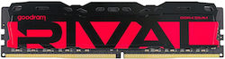 goodram RIVAL Radiant Red DDR4 8GB 3200MHz UDIMM