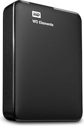 WD Elements Portable 4TB 2.5" External HDD - Black