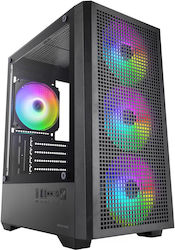 TACENS MARS MC-VECTOR 4xARGB USB-C mATX Case