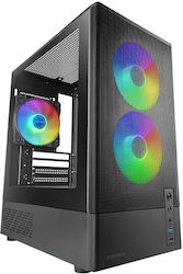 TACENS MARS MC-ONYX 3x ARGB mATX Case