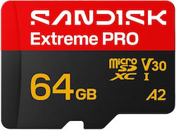 SanDisk Extreme PRO microSD UHS-I 64 GB MicroSDHC
