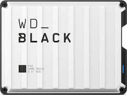 WD WD_BLACK P10 5TB External HDD 2.5" White