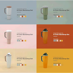 Orangemonkie 6-Color Background Set for Foldio 4