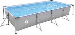 AVENLI Grey Frame Pool — 394 x 207 x 80 cm