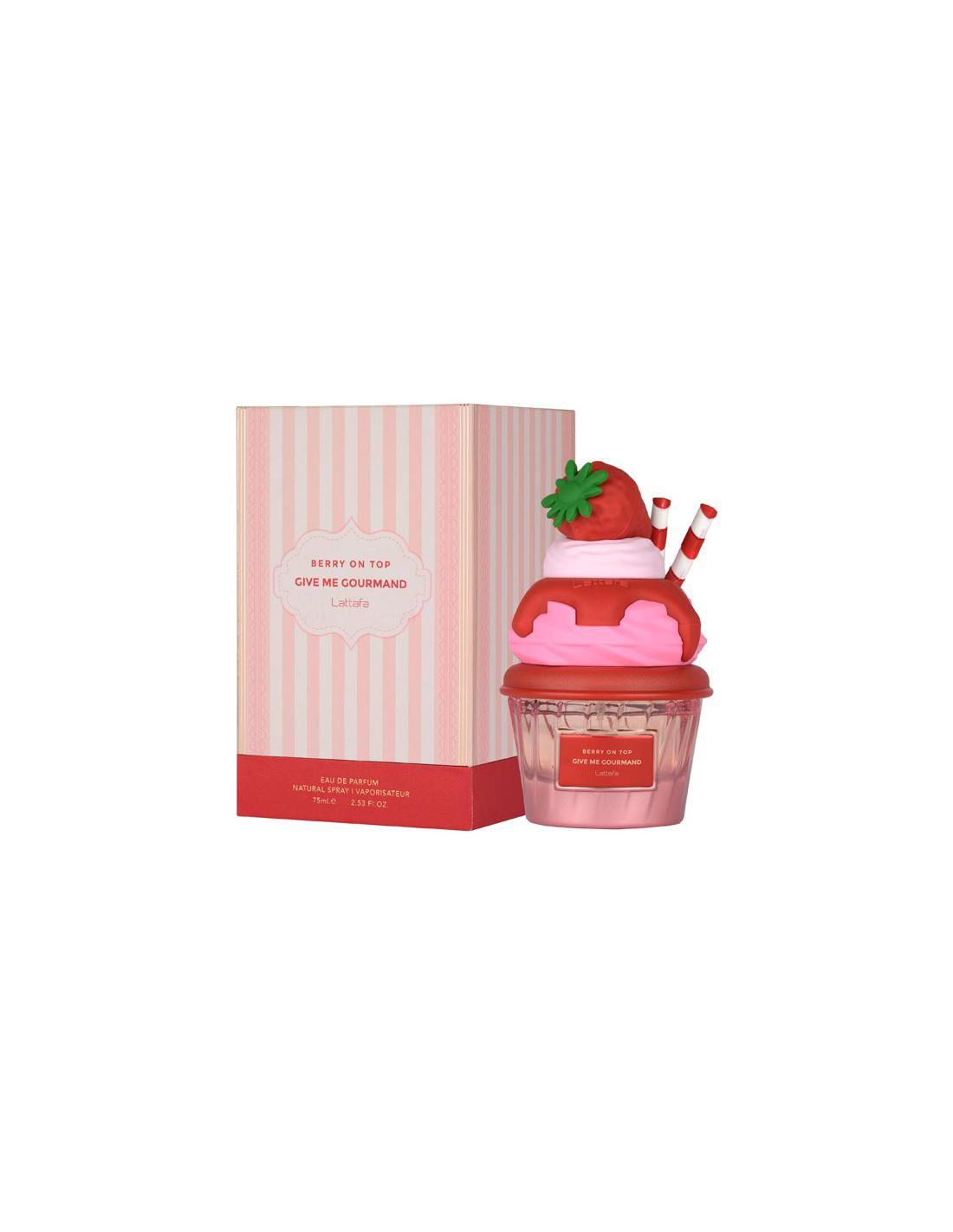 LATTAFA GIVE ME GOURMAND BERRY ON TOP EDP SPRAY 75 ML