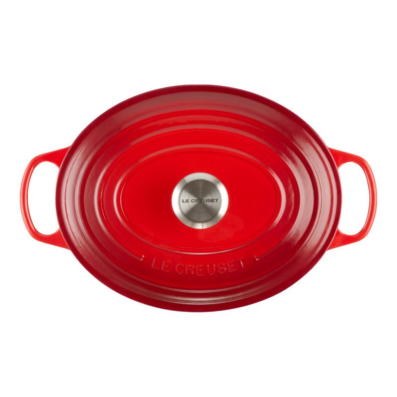 Le Creuset Signature Roaster oval 27cm oven red (21178270602430)