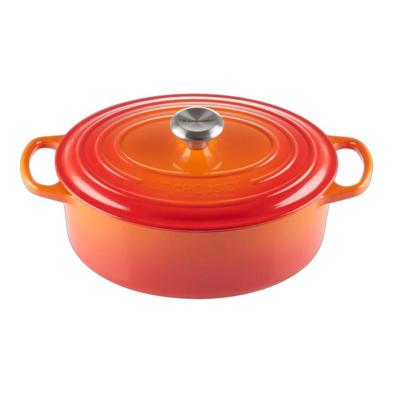 Le Creuset Signature Roaster oval 29cm oven red (21178290902430)