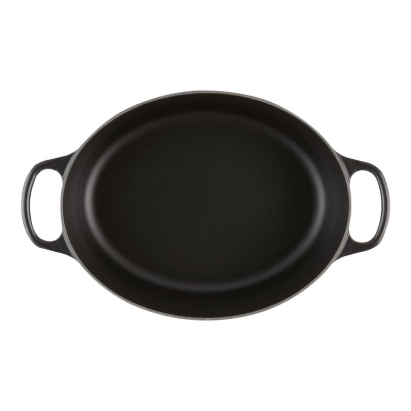 Le Creuset Signature Roaster ovel 31cm black Schwarz (21178310000430)