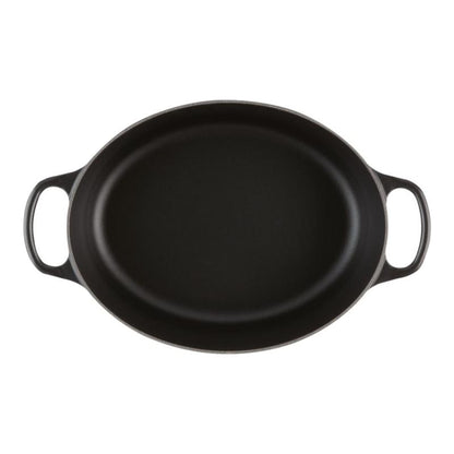Le Creuset Signature Roaster ovel 31cm black Schwarz (21178310000430)