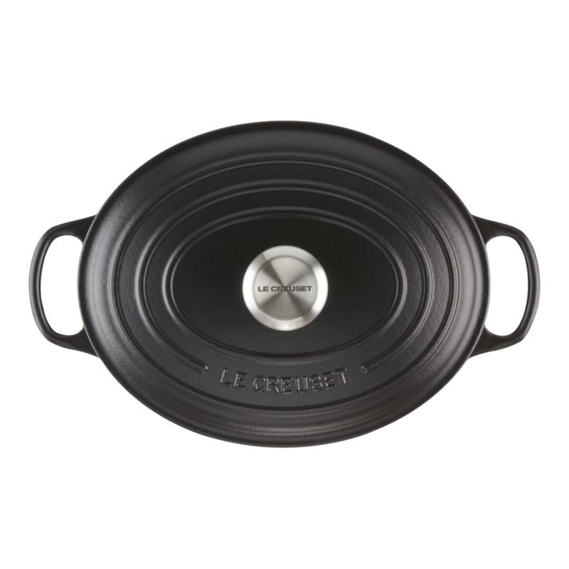 Le Creuset Signature Roaster ovel 31cm black Schwarz (21178310000430)