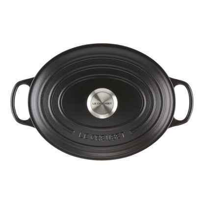 Le Creuset Signature Roaster ovel 31cm black Schwarz (21178310000430)