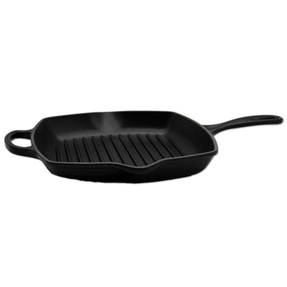 Le Creuset Signature Square Grill Pan 26cm satin black Schwarz (20183260000422)