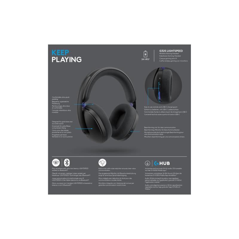 Logitech G G325 Headset ohrumschließend (981-001524) (981001524)