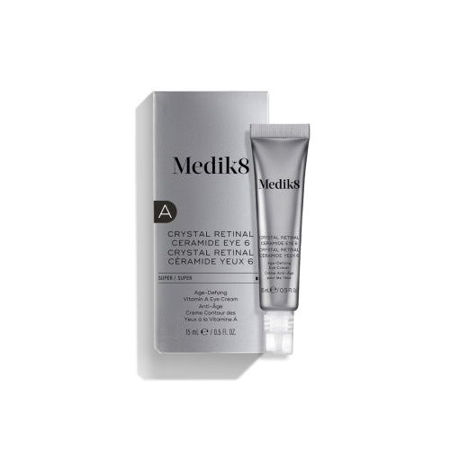 Medik8 CRYSTAL RETINAL CERAMIDE EYE 6 Age-Defying vitamin A Eye Cream 15 ml