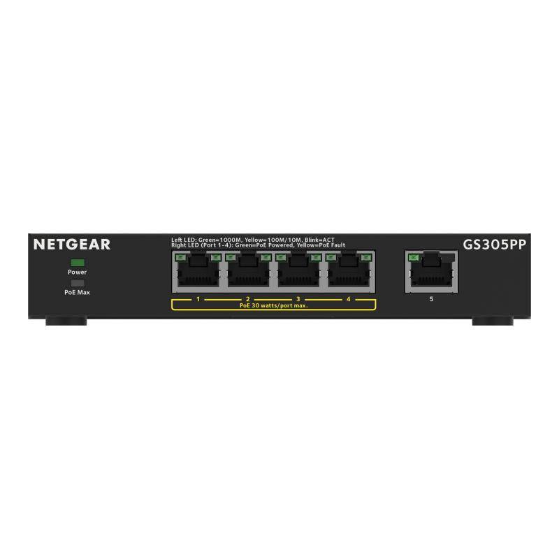 Netgear Switch GS305PP-300EUS GS305PP300EUS (GS305PP-300EUS)