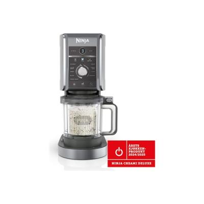 Ninja Icecreme Maker (NC502EU) Creami Deluxe 10-in1 10in1 black silver