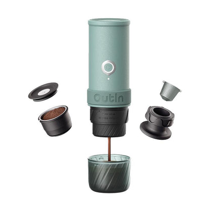 OutIn Mino Coffeemachine moss green OTEM-MO-01-AA-CG OTEMMO01AACG (OTEM-MO-01-AA-CG)