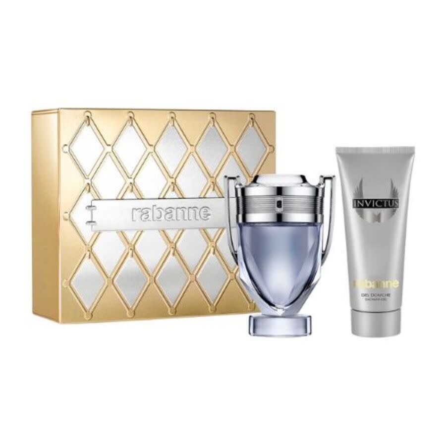 Rabanne Invictus EDT 100 ml + SG for Body & Hair 100 ml (man)