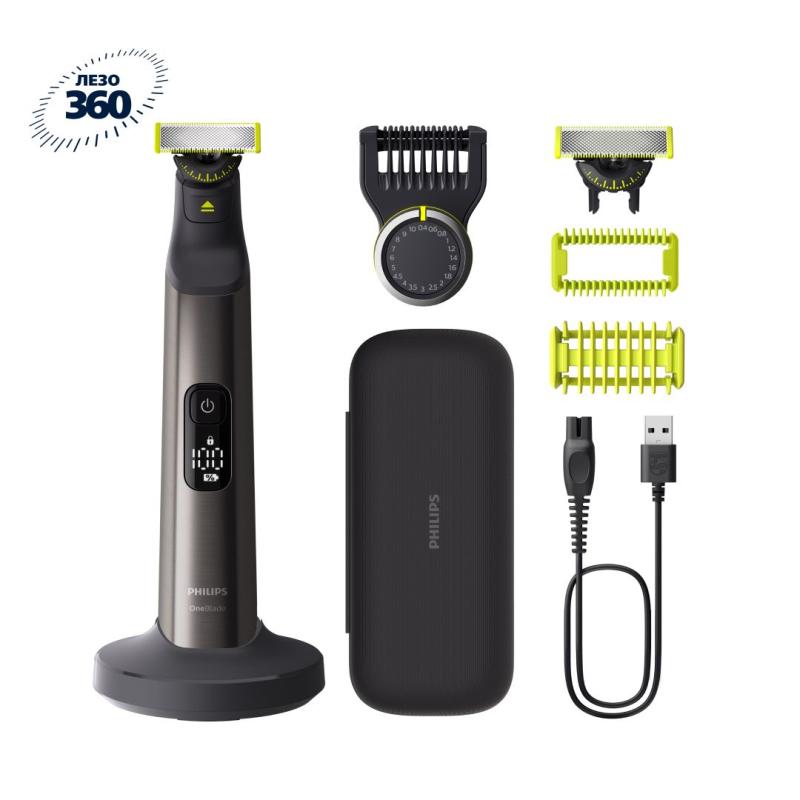 Philips Shaver OneBlade Pro QP6652 61 Face + Body (QP6652/61)
