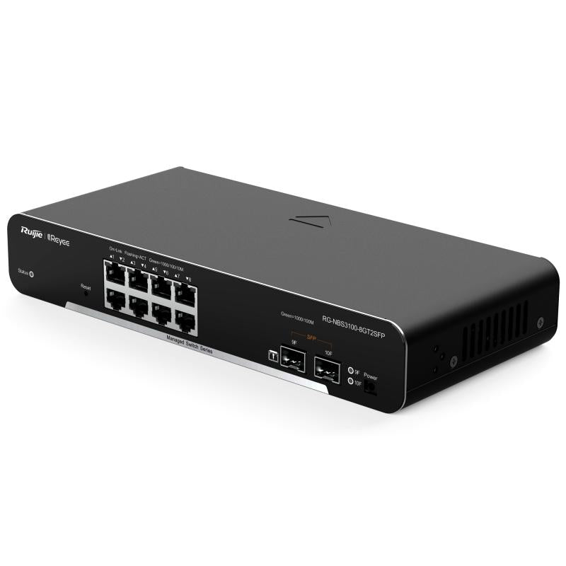 Ruijie Reyee Switch RG-NBS3100-8GT2SFP RGNBS31008GT2SFP (RG-NBS3100-8GT2SFP)