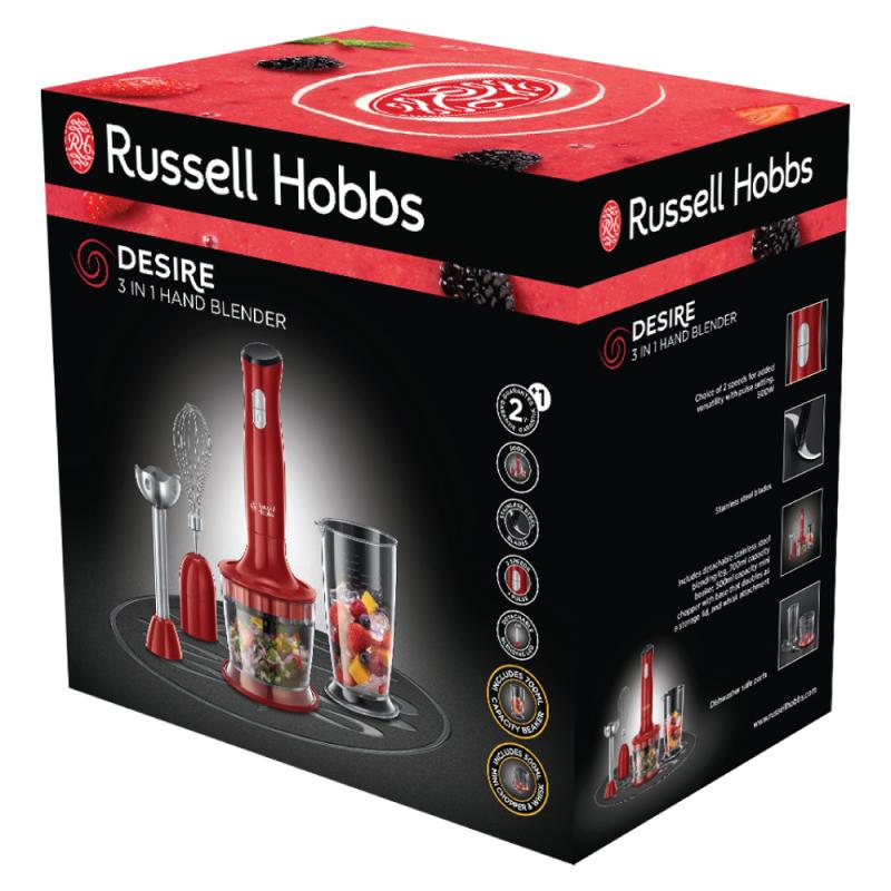 Russell Hobbs Handblender Desire 3in1 red 24700-56 2470056 (24700-56)
