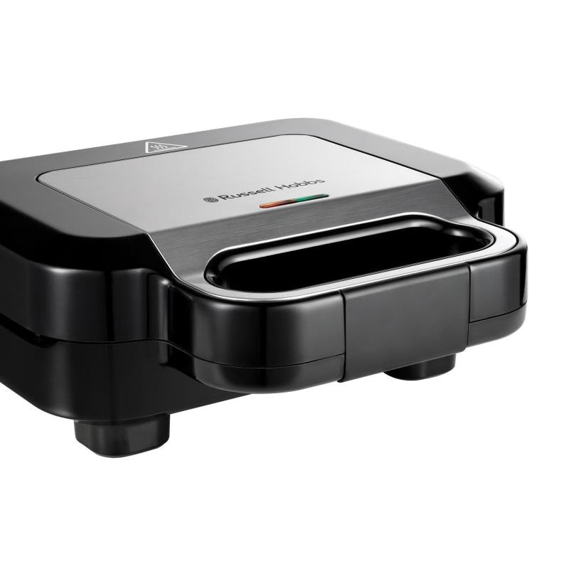 Russell Hobbs Sandwich Waffle Maker 3-in-1 3in1 black siver 26810-56 2681056 (26810-56)