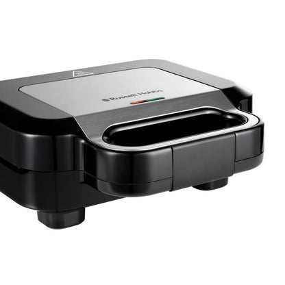 Russell Hobbs Sandwich Waffle Maker 3-in-1 3in1 black siver 26810-56 2681056 (26810-56)