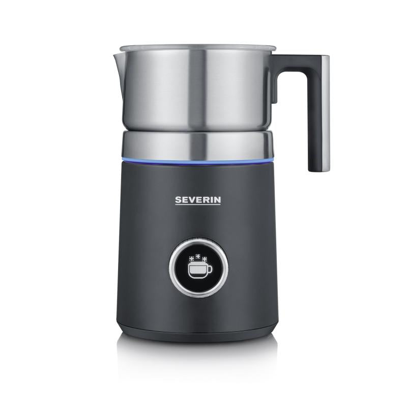Severin Induction Milk Frother Spuma stainless steel black silver SM 3587 (SM3587)