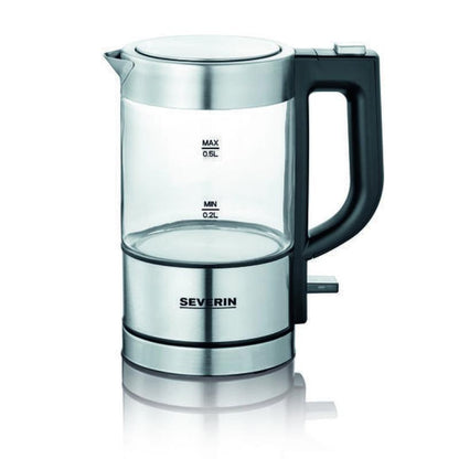 Severin Kettle 0,5l glass stainless steel WK 3472 (WK 3472)