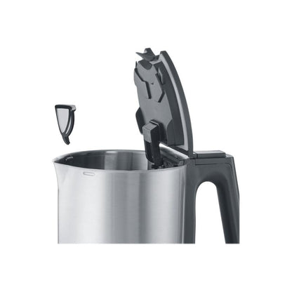 Severin Kettle 1,7l stainless steel black Schwarz WK 3409 (WK 3409)